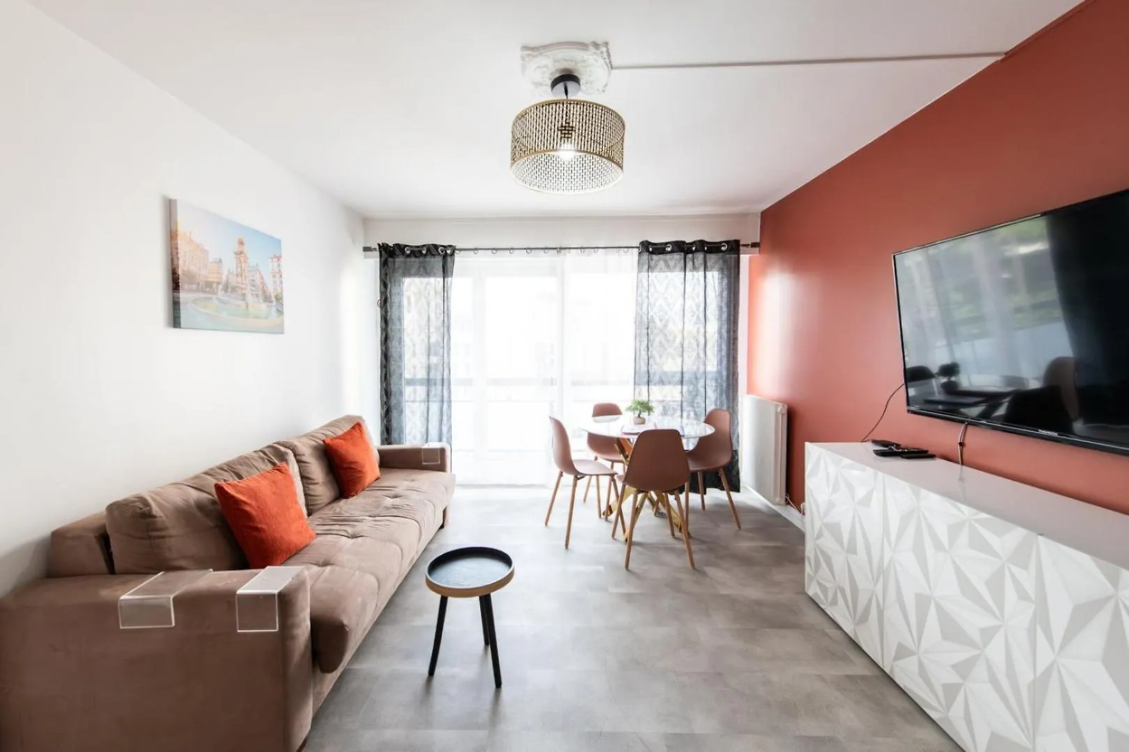 Le 27 - Appartement 3*** Cosy A Lyon Parking
